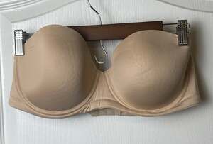 Wacoal Nude Strapless Bra Women's Size 38D
